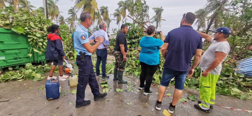 Après le cyclone Tammy, les secours ont bien fonctionné