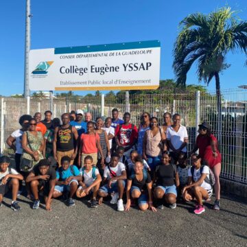 Une dizaine d'élèves du collège Eugène Yssap à Sainte-Anne ont entamé du 16 et jusqu’au 22 mars, leur participation à un camp citoyenneté organisé par les gendarmes de la Maison de la protection des familles et l’association Accor Paej Une dizaine d'élèves du collège Eugène Yssap à Sainte-Anne ont entamé du 16 et jusqu’au 22 mars, leur participation à un camp citoyenneté organisé par les gendarmes de la Maison de la protection des familles et l’association Accor Paej