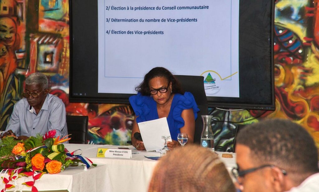 Maryse Etzol réélue à la tête de l’intercommunalité de Marie-Galante