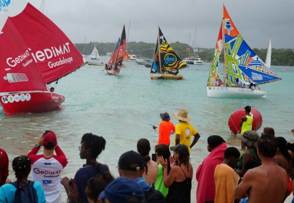 Arrivée du Traditour, dernière étape à Sainte-Anne le 11 juillet 2026. Photo : DR Arrivée du Traditour, dernière étape à Sainte-Anne le 11 juillet 2026. Photo : DR